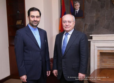 ՀՀ քննչական կոմիտեի նախագահ Աղվան Հովսեփյանն ընդունել է Հայաստանում Իրանի արտակարգ և լիազոր դեսպանին