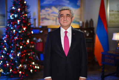 Մենք նոր տարի ենք մտնում մեր ուժերին վստահ. Նախագահ Սերժ Սարգսյանի Ամանորի շնորհավորական ուղերձը