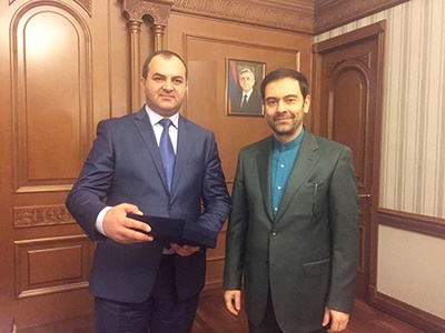 ՀՀ գլխավոր դատախազ Արթուր Դավթյանն ընդունել է ՀՀ-ում Իրանի արտակարգ և լիազոր դեսպանին