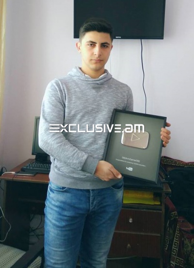 Թե ինչպես հայ երիտասարդը արժանացավ YouTube-ի արծաթե կոճակին․ EXCLUSIVE.am