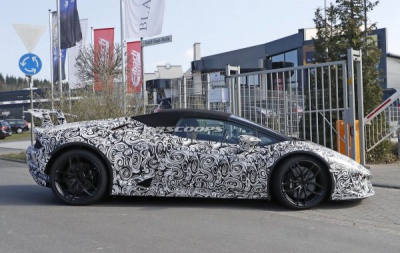 Համացանցում հրապարակվել են փորձարկվող նոր Lamborghini Huracan կաբրիոլետի լուսանկարները