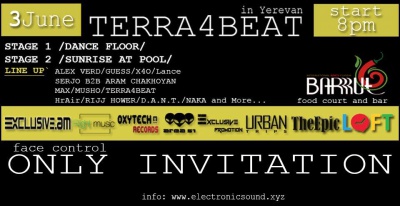 Terra4beat in Yerevan. Աննախադեպ իրադարձություն, որը մեկ հարկի տակ է հավաքել Հայաստանի լավագույն և հատուկ հրավիրված դիջեյներին. EXCLUSIVE.am