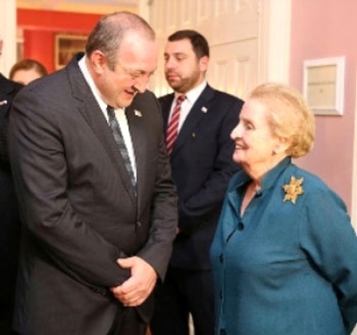 ԱՄՆ նախկին պետքարտուղար Մադլեն Օլբրայթն այցելել է Վրաստան