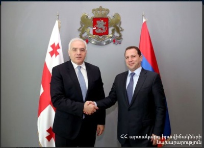 Հայ-վրացական համագործակցությունը նոր թափ է ստանում. ԱԻ նախարարն այցելել է Վրաստան