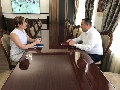 Գեղարքունիքի մարզպետի մոտ քննարկվել են մարզում ՏՏ ոլորտի զարգացման հեռանկարները