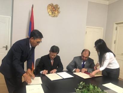 Հայաստանը և Չինաստանը նախաստորագրել են օդային հաղորդակցությունների մասին նոր համաձայնագիր