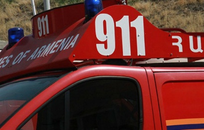 Հրդեհ Գյումրի քաղաքում