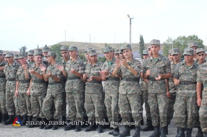 «Հանուն հայ զինվորի» հասարակական կազմակերպության անդամներն այս անգամ հյուրընկալվեցին Մարտակերտում ծառայող առյուծ զինվորներին. ՖՈՏՈՌԵՊՈՐՏԱԺ