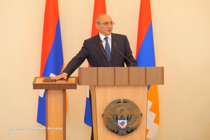 Տեղի է ունեցել Արցախի Հանրապետության Նախագահի երդման հանդիսավոր արարողությունը. ԼՈՒՍԱՆԿԱՐՆԵՐ