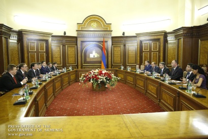 ՀՀ վարչապետը ՌԴ պատվիրակության հետ քննարկել է արդյունաբերության ոլորտում համագործակցության խորացմանն ուղղված հարցեր