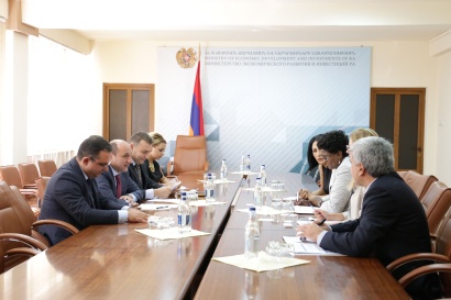 Սուրեն Կարայանն ընդունել է Համաշխարհային բանկի Հայաստանի գրասենյակի նորանշանակ տնօրենին