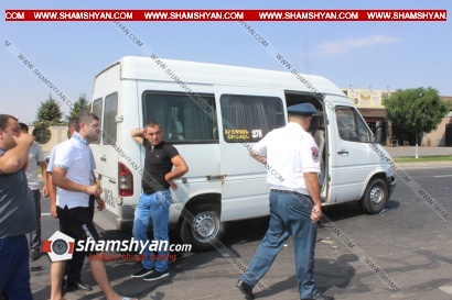 Ավտովթար Երևանում. բախվել են Երևան-Հրազդան երթուղին սպասարկող Mercedes-ը և ռուսական համարանիշներով Priora-ն, կան վիրավորներ. ՖՈՏՈՌԵՊՈՐՏԱԺ, ՏԵՍԱՆՅՈՒԹ