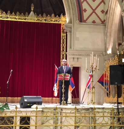 Լոնդոնի հայկական Սուրբ Եղիշե եկեղեցում տեղի է ունեցել հայկական ժողովրդական երգերի երեկո