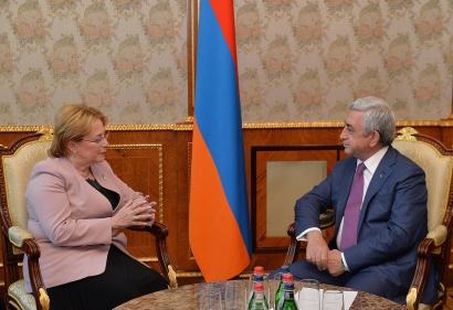 Սերժ Սարգսյանն ընդունել է ՌԴ առողջապահության նախարարին. ԼՈՒՍԱՆԿԱՐՆԵՐ