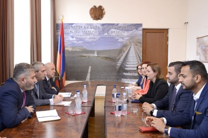 Տրանսպորտի նախարարն ընդունել է հայ-կանադական ՏՀՏ համաժողովի պատվիրակությանը