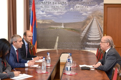 Տրանսպորտի նախարարը կարևորել է իտալական ընկերությունների ներգրավվածությունը ճանապարհաշինական և ՏՏ ոլորտներում