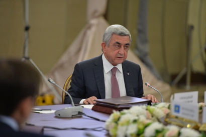 Նախագահ Սերժ Սարգսյանի ելույթը Սոչիում կայացած ԱՊՀ պետությունների ղեկավարների խորհրդի նիստում