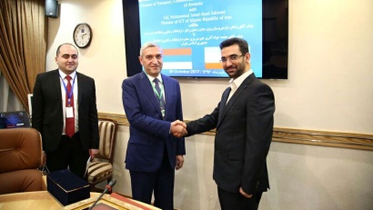 Նախարար Վահան Մարտիրոսյանը հանդիպել է Իրանի կապի և տեղեկատվական տեխնոլոգիաների նախարարին. քննարկվել են նոր հեռանկարներ
