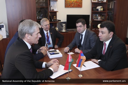 Ադրբեջանում պետական մակարդակով խրախուսվում է հայատյացությունը. Շարմազանովը՝ Բելառուսի խորհրդարանի փոխխոսնակին
