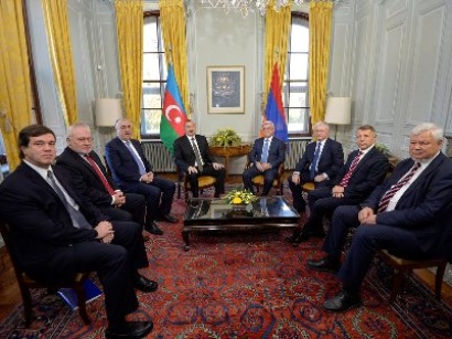 Ժնևում մեկնարկել են Հայաստանի և Ադրբեջանի նախագահների բանակցությունները. ՖՈՏՈՌԵՊՈՐՏԱԺ