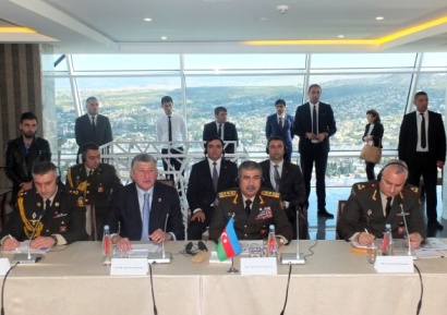 Բաքվի, Թբիլիսիի և Անկարայի միջև ռազմական համագործակցության արձանագրություն է ստորագրվել