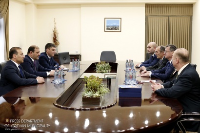 Տարոն Մարգարյանը հանդիպել է Եվրոպայի վոլեյբոլի կոնֆեդերացիայի նախագահի գլխավորած պատվիրակության հետ
