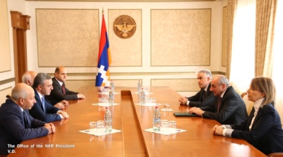 Բակո Սահակյանն ընդունել է Լոռու մարզպետ Արթուր Նալբանդյանի գլխավորած պատվիրակությանը. քննարկվել են փոխգործակցության առնչվող հարցեր