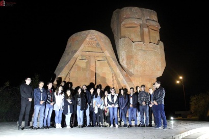 Տնտեսագիտական համալսարանի Ուսանողական խորհուրդը կրկին Արցախում էր. ԼՈՒՍԱՆԿԱՐՆԵՐ, ՏԵՍԱՆՅՈՒԹ