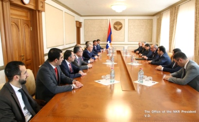 Բակո Սահակյանն ընդունել է հայաստանյան մի խումբ առաջատար բանկերի ղեկավարների