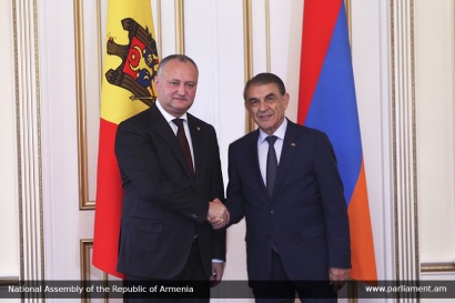 Մոլդովայի նախագահն այցելել է ՀՀ Ազգային ժողով