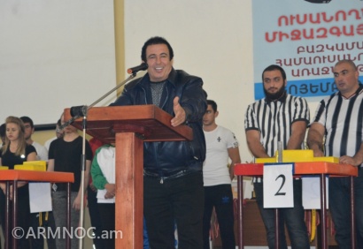 ՀԱՕԿ նախագահ Գագիկ Ծառուկյանն ներկա է եղել բազկամարտի համաուսանողական առաջնությանը