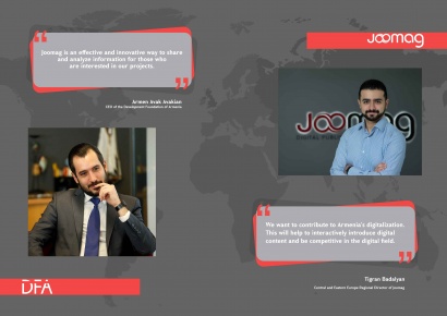 Համագործակցություն «Joomag»-ի հետ. Հայաստանի զարգացման հիմնադրամն անցնում է թվայնացման