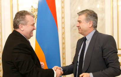 Վարչապետն ընդունել է Հայաստանում Ռումինիայի դեսպանին` դիվանագիտական առաքելության ավարտի կապակցությամբ