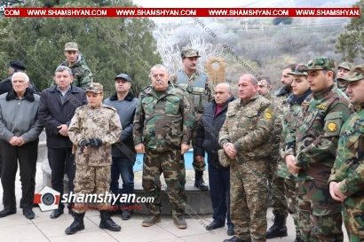 ԵԿՄ վարչության նախագահ, Արցախի հերոս, Զորավար Մանվել Գրիգորյանի գլխավորությամբ երկրապահները եղան Արցախի սահմանային զորամասերում և գյուղերում. ՖՈՏՈՌԵՊՈՐՏԱԺ