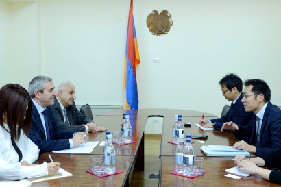 Տրանսպորտի նախարարը ընդունել է Ճապոնիայի միջազգային համագործակցության գործակալության ներկայացուցիչներին