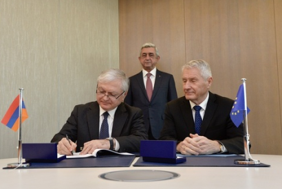 Ստրասբուրգում Էդվարդ Նալբանդյանը ստորագրել է ԵԽ մի շարք կոնվենցիաներ