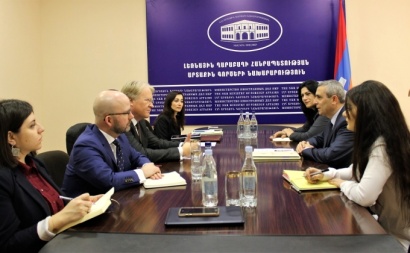 Արցախի ԱԳ նախարարը Եվրախորհրդարանի պատգամավորին ներկայացրել է Արցախի ճանաչման ուղղված քայլերը