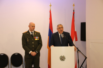 Վիեննայում ՀՀ Զինված ուժերի կազմավորման 26-ամյակին նվիրված ընդունելություն է կազմակերպվել