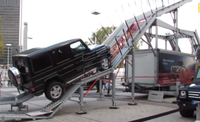 Mercedes-Benz G500-ը ցուցադրում է հնարավորությունները. ՏԵՍԱՆՅՈՒԹ