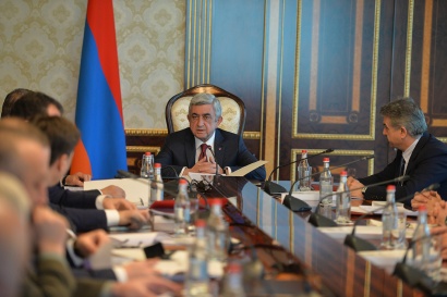 Նախագահ Սերժ Սարգսյանն Ազգային անվտանգության խորհրդի նիստ Է հրավիրել. ՖՈՏՈՌԵՊՈՐՏԱԺ