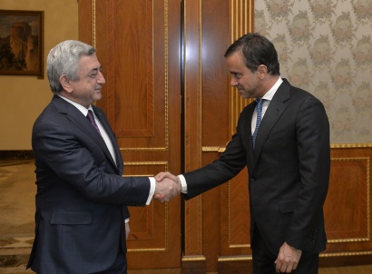 Նախագահը հանդիպում է ունեցել Հայաստանում առաքելությունն ավարտող ՄԱԿ-ի մշտական համակարգողի հետ. ՖՈՏՈՌԵՊՈՐՏԱԺ