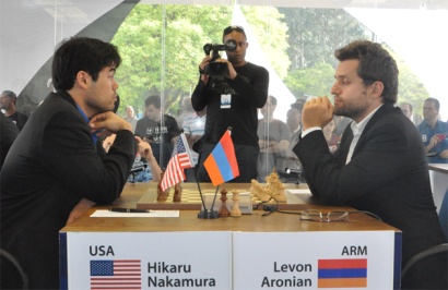 Gibraltar Masters. Արոնյան-Նակամուրա. ուղիղ միացում