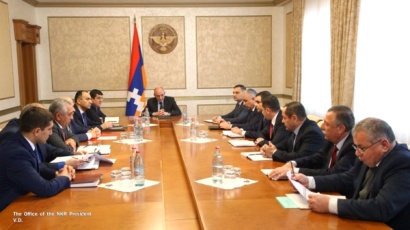 Բակո Սահակյանը խորհրդակցություն է անցկացրել շրջվարչակազմերի ղեկավարների ու Ստեփանակերտի քաղաքապետի հետ