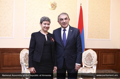 Արա Բաբլոյանն ընդունել է Հայաստանում Մեքսիկայի նորանշանակ դեսպանին