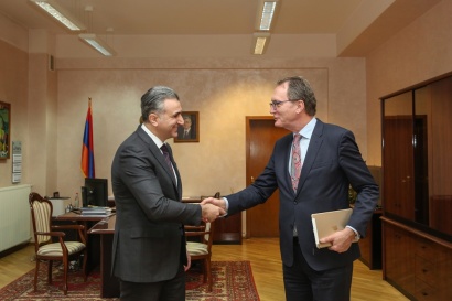ՀՀ գյուղնախարարը և Նիդերլանդների դեսպան Յոհաննես Դաումայի հետ քննարկել է հայ-հոլանդական համագործակցության հեռանկարները