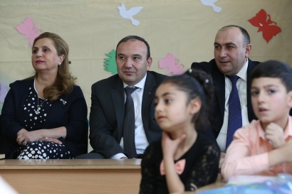 Մարզային օրագիր. ԿԳ նախարարը ներկա է գտնվել Արգել գյուղի դպրոցում անցկացված «Տեխնոլոգիա» առարկայի դասին. ՖՈՏՈՌԵՊՈՐՏԱԺ