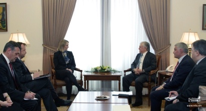 Էդվարդ Նալբանդյանն ընդունել է ԱՄՆ պետքարտուղարի՝ եվրոպական և եվրասիական հարցերով փոխտեղակալ Բրիջիթ Բրինքին. ՏԵՍԱՆՅՈՒԹ