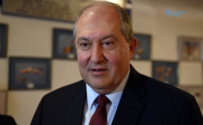 Ո ՞րն է արցախյան օրակարգը. Արմեն Սարգսյանը Ստեփանակերտում հանդես է եկել ճեպազրուցով