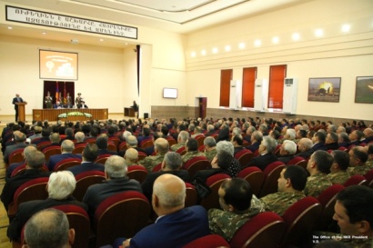 Բակո Սահակյանը մասնակցել է Արցախի ազատամարտիկների միության 7-րդ համաժողովին