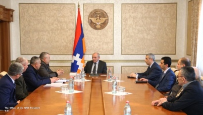 Բակո Սահակյանն ընդունել է Արցախի Աֆղանստանի պատերազմի վետերանի միության անդամներին